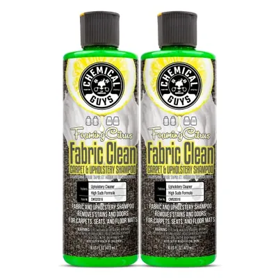 Chemical Guys CWS2031602 Foaming Citrus Fabric Clean Carpet & Upholstery Shampoo & Odor Eliminator